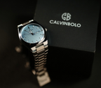 Calvin bolo blue