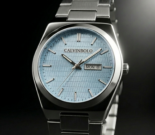 Calvin bolo blue